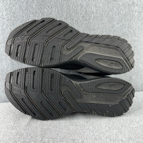 Scarpe da corsa Brooks Launch 9 uomo taglia 11,5 EE larghe nere bianche sneakers comode - Foto 9 di 16