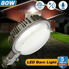 LED Barn Lights 80W Dusk to Dawn Garden Yard Security Area Lamp with Photocell