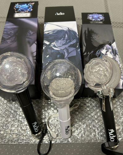 Palo de luz Ado Rose Penlight Mirage / Mars / Mona Lisa Tour LTD raro con juego de caja - Imagen 9 de 24
