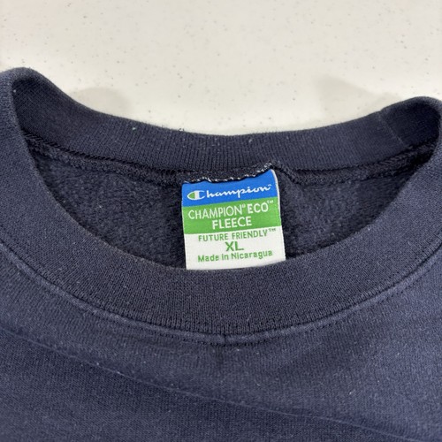 Notre Dame Fighting Irish Champion Eco Fleece Crewneck Sweater Navy XL 1842 Logo - Picture 5 of 7