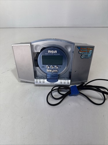 RCA Stereo CD Player w/ Digital AM/FM Tuning Clock Radio RP3755A  - Picture 13 of 13