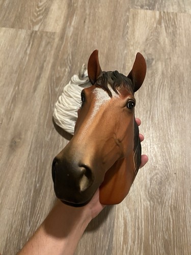 Vintage Fraser Art 3D Pferd Wandskulpturen Bay Horse und Pony - Bild 3 von 19