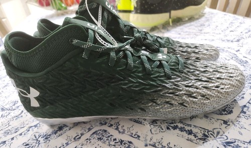 Scarpe da calcio Under Armour Spotlight 4 MC uomo 13 verde 3027977-300 UA **VELOCI** - Foto 6 di 11