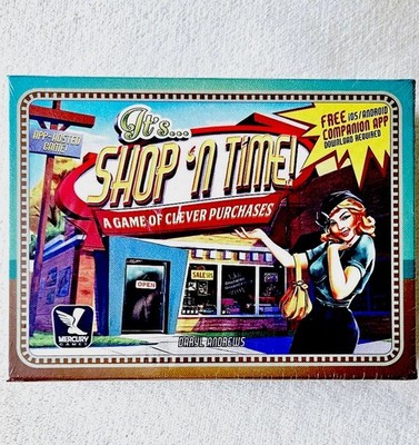 Shop n Time! Spiel von Mercury Games Spieler 2-8 Alter 13+   und versiegelt!