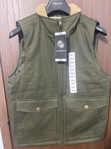 WP WEATHERPROOF Men's Workwear Vest Size S Olive Green With Tags