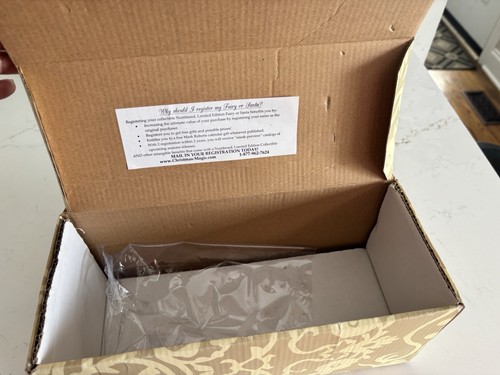 Mark Roberts Two 2 Turtle Doves Christmas Elf Fairy Sm 51-27628. BOX ONLY!! - 第 3/3 張圖片