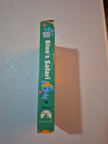 Lot Of 2 Blue's Clues VHS Tapes Nick Jr Blue's Safari and Magenta Comes Over - Picture 5 of 11