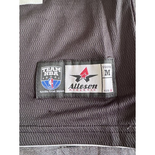 Camiseta deportiva reversible Allison Athletic NBA Brooklyn Nets blanca/negra juvenil M #22 - Imagen 2 de 7