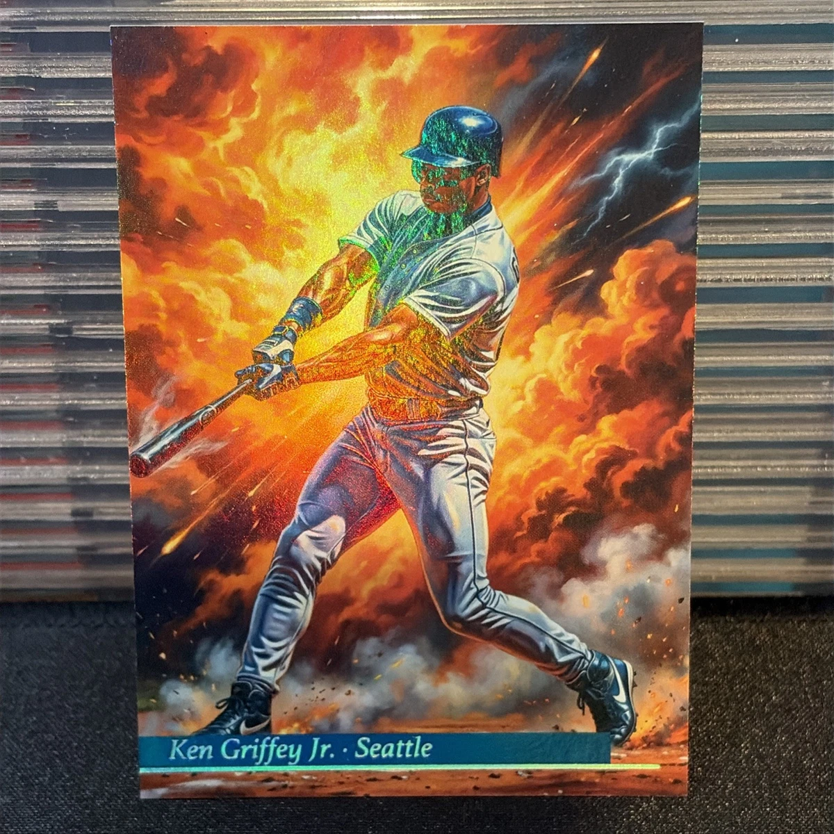 Major Leagues (MLB Panini Ken Griffey Jr) Baseball Sports Trading
