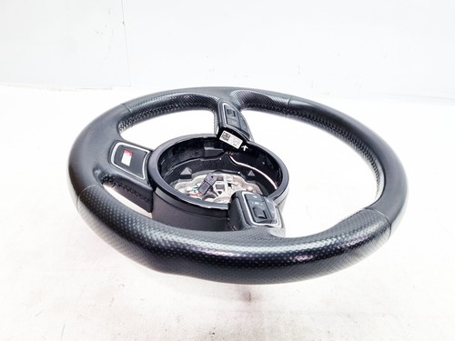 AUDI A6 C7 S-LINE MULTIFUNCTION PADDLE SHIFT LEATHER STEERING WHEEL 2013 - Imagen 13 de 20