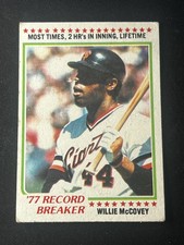 1978 Topps #3 Willie McCovey