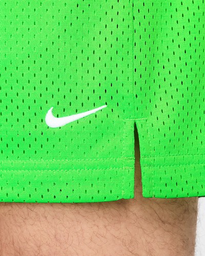 Pantalones Cortos de Baloncesto Nike Para Hombres Talla S Dri FIT 5" Malla Bolsillos Verde Neón HV1880 398 - Imagen 4 de 8