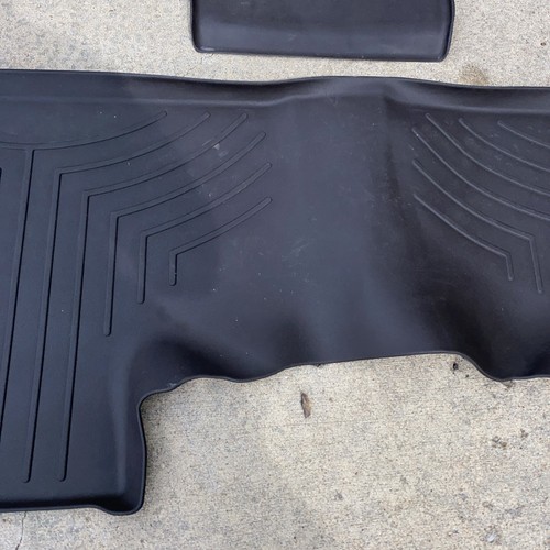 WeatherTech FloorLiner Escalade Suburban Yukon XL / Denali - 3 Row Set Black - Picture 3 of 10