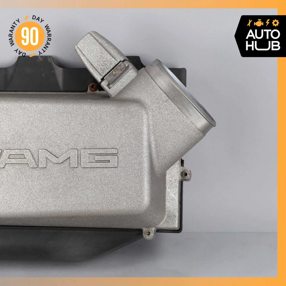 07-15 Mercedes W164 ML63 S63 AMG M156 Limpiador de admisión de aire izquierdo Caja de filtro MAS OEM Foto 3 de 4