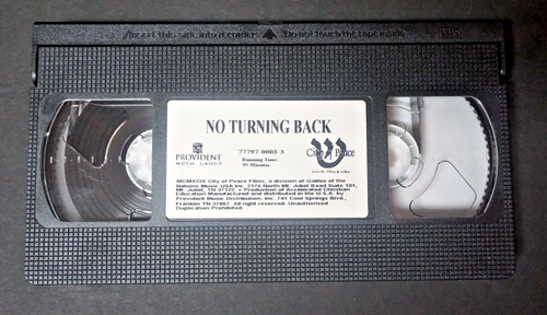 No Turning Back VHS 1999 Marcus Narcissa Whitman Missionsfilm Homeschool - Bild 3 von 3