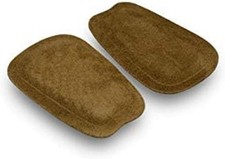 Shoe Tongue Pads Soft Suede Leather and Memory Foam Shoe Padding 1 Pair, L/XL