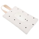  Portable Polka Dot Car Tissue Holder Bag Convenient Napkin Dispenser For Car