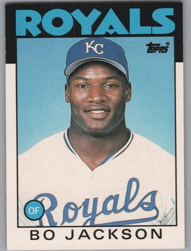 1986 Topps Traded - Bo Jackson #50T (RC)
