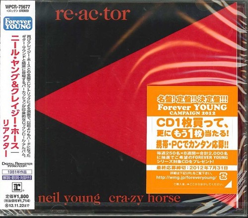 CD Neil Young & Crazy Horse "Reactor" Japan
