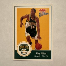 2003-04 Fleer Platinum - Ray Allen #74