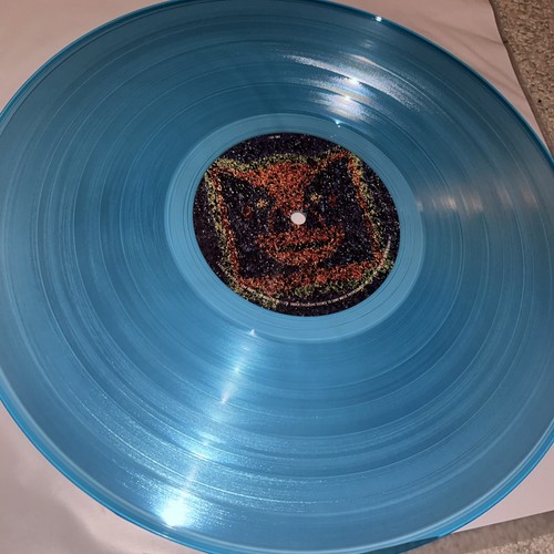 PINK FLOYD - The Division Bell - NM Vinyl LP -C 64200 - 1994 Blue Vinyl - Picture 7 of 8