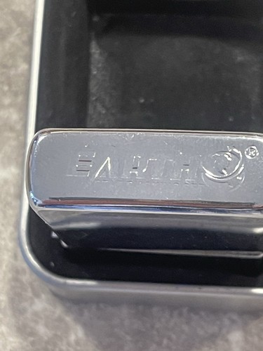 Military Earth Chrome Lighter By Star 101st Airborne with Jump Wings - Picture 2 of 3