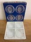 Vintage Iittala Ultima Thule Glass Dessert Bowl Set of (4) by Tapio Wirkkala