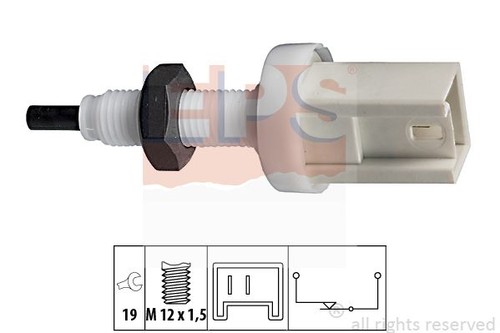 1810066 BRAKE LIGHT SWITCH STOP EPS FOR FIAT DUCATO,FIORINO,UNO,FIORINO UP,DUNA - Picture 2 of 5