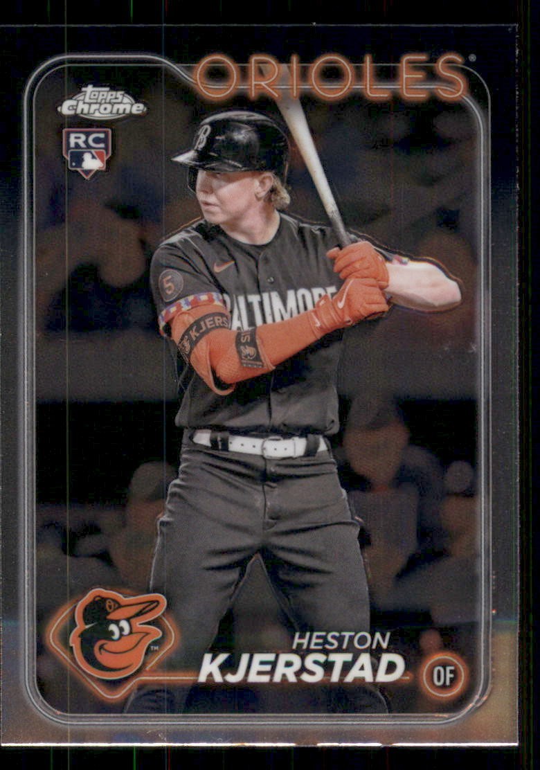 Heston Kjerstad 2024 Topps Chrome #142 RC Baltimore Orioles