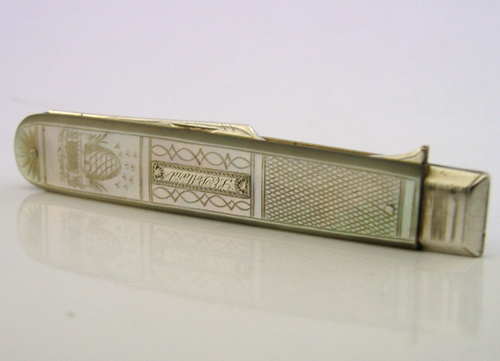 RARE STERLING SILVER BEEHIVE BEES FOLDING FORK 1827 ENGLISH ANTIQUE GEORGIAN - Afbeelding 2 van 13