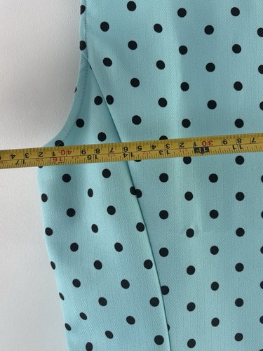 Perceptions Women's 3PC Pants Suit Brown/aqua/brown Polka Dot Rn 66585 - Picture 7 of 12