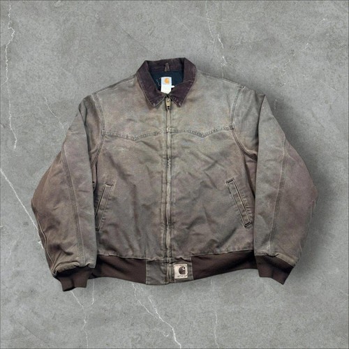 Vintage 90s (90s) Carhartt Jacket in Brown XL - Picture 1 of 8