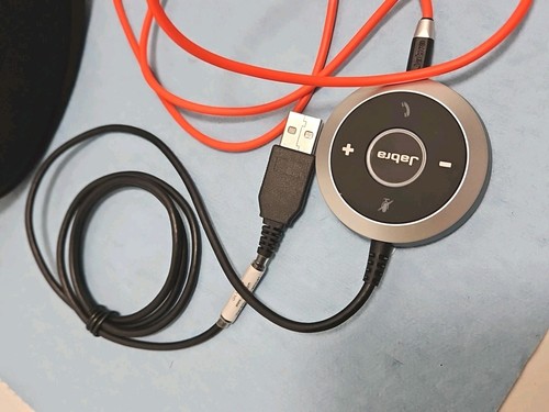 Jabra Evolve 40 Wired Stereo USB Headset HSC017 with Controller ENC010 - TESTED - Afbeelding 4 van 6