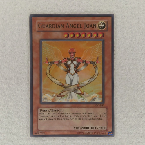 Yugioh Guardian Angel Joan IOC-087 Invasion of Chaos Ultra Rare Card - Picture 1 of 3
