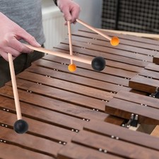 Wood Marimba Mallets For Percussion Playing Glockenspiel Instrument Accessory