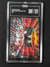2023 Panini Luminance #100 Baker Mayfield Red TAG 10 #/25
