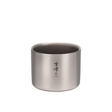 Snow Peak Stacking Mug Yukifubuki M300 TW-127 Titanium Drinkware Brand New