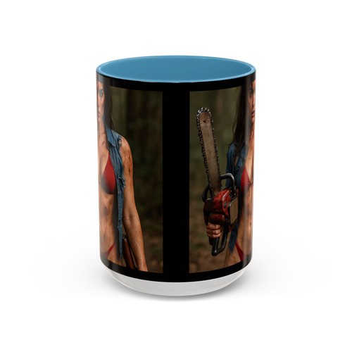 Ash VS Evil Dead 2 Army Of Darkness Coffee Mug Cup Hot Woman In Bikini Sexy New! - Picture 38 of 73
