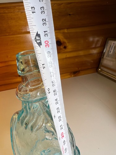RARE Poland Spring Moses Bottle Tall 11.5 Long Staff Applied Lip Top Grand Open - Bild 24 von 24