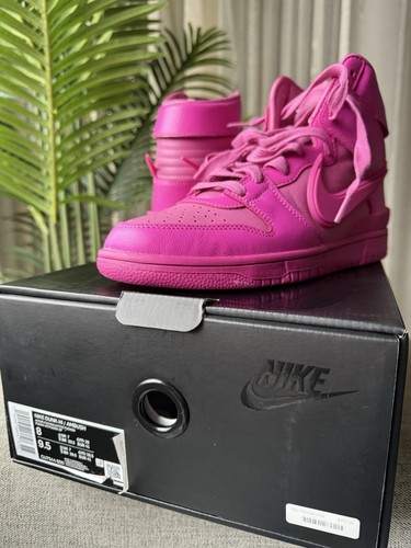 NEW Nike AMBUSH x Dunk High Pink Mens 8 / UK 7 - Picture 4 of 14