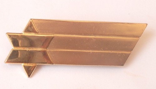 PIN INSIGNIA ALAS AZAFATA METAL EL AL ISRAEL AIRLINES ESTRELLA DE DAVID - Imagen 1 de 3