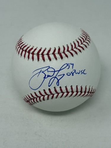 Brad Lidge Philadelphia Phillies Signed Baseball w/2008 World Series Champs PSA - Picture 1 of 2