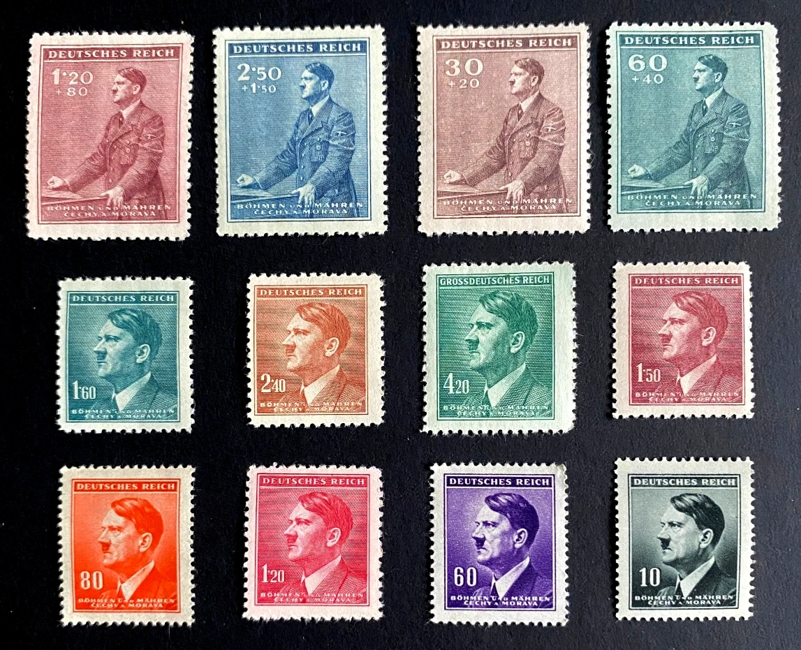 二战德国和殖民地使用1941-1950 年的发行邮票| eBay