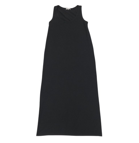 Reformation Bijou Knit Maxi Tank Dress Women's Size Large Black Stretch - Picture 2 of 8