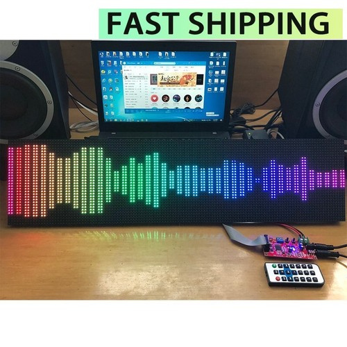 AS1000 4*P4 Voice Control RGB Music Spectrum Display Rhythm Light Controller - Picture 4 of 12