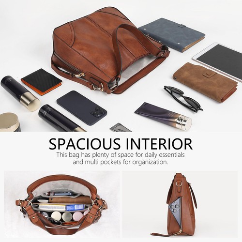 Handbags for Women Crossbody Bags Purses for Women Vegan Leather Shoulder Bag... - Picture 6 of 7
