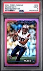 2024 Topps Chrome PSA 9 Drake Maye #203 Pink Refractor (RC)