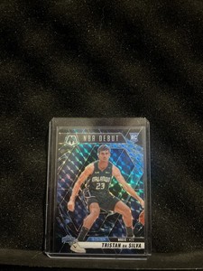 2024-25 Panini Mosaic - NBA Debut Tristan da Silva #266 Genesis Mosaic Prizm