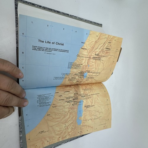 The Illustrated Bible Living Values Edition Book David C. Cook Hardcover 1989 - Picture 23 of 24