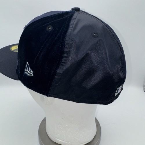 New Era 59Fifty Detroit Tigers 7 3/4 Blau Satin/Cord/Samt Mütze Stadium MLB - Bild 8 von 14